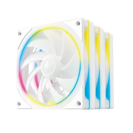 DeepCool FL12 SE WH 3-in-1 Computerkabinet Ventilator 12 cm Hvid 3 stk