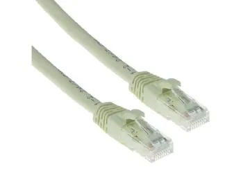 ACT Ivory 1 meter U/UTP CAT6 patch cable