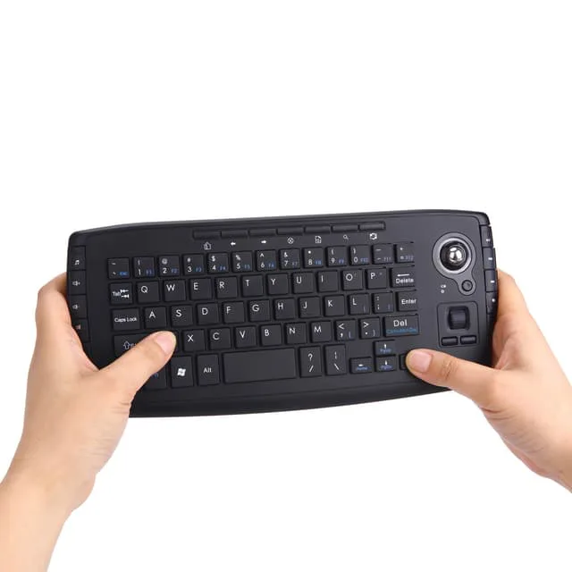 INF Mini trådlöst tangentbord med styrkula mus