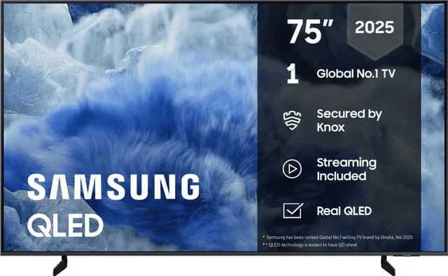 Samsung 75" Q8F 4K QLED Smart TV