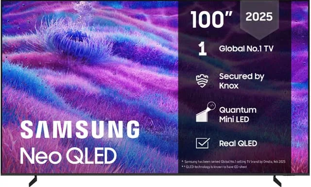Samsung 100" QN80F Neo QLED 4K MiniLED Smart TV (2025)