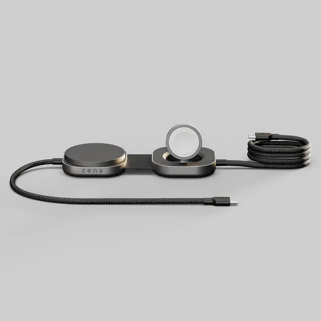 Zens Laddkabel USB-C Qi2 Pro 3 Svart