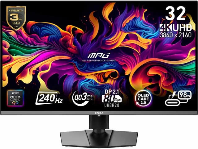 MSI MPG 322URX QD-OLED