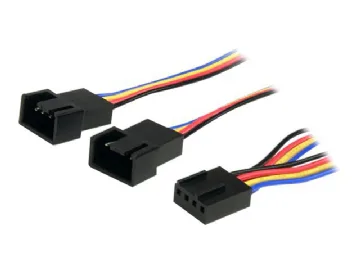 StarTech.com 12in 4 Pin Fan Power Splitter Cable