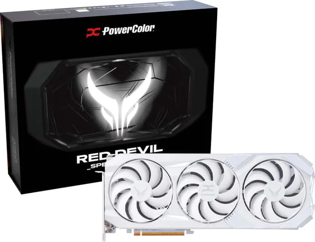 PowerColor RED DEVIL SPECTRAL WHITE AMD Radeon