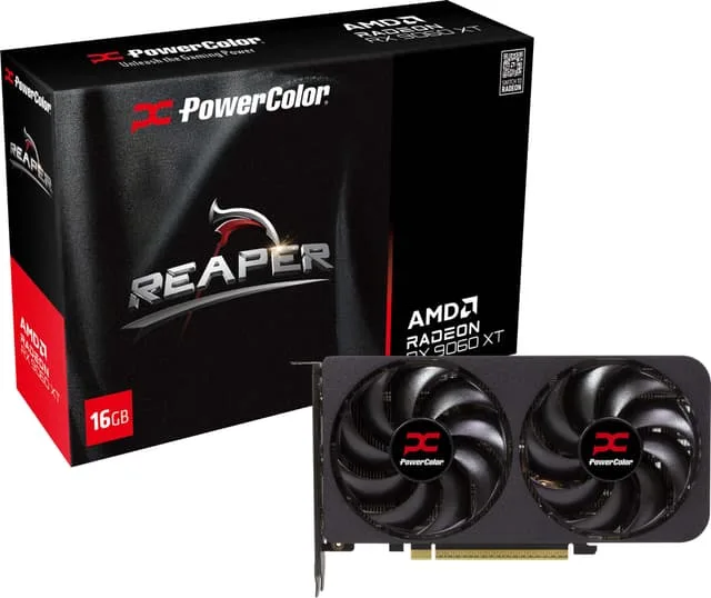 PowerColor Radeon Reaper RX 9060 XT 8GB GDDR6