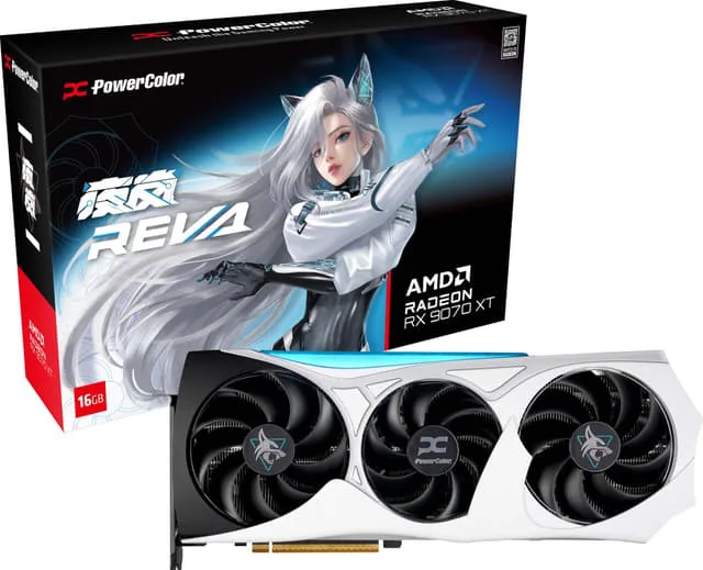 PowerColor RX 9070 XT Hellhound REVA