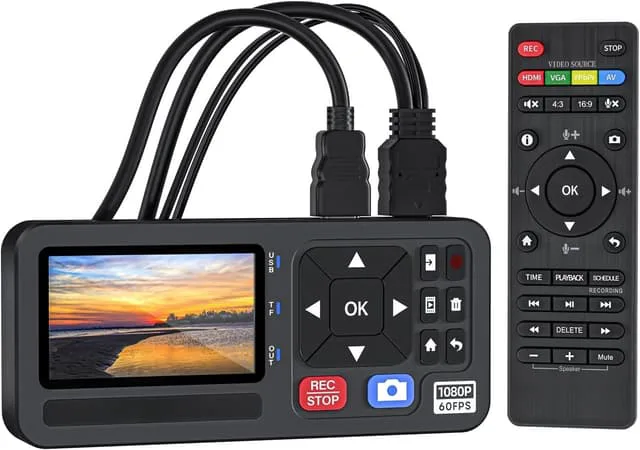 Video till Digital Omvandlare 4K HDMI/CVBS/VGA/YPBPR