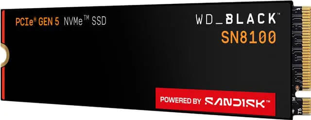WD Black SN8100 SSD 1TB