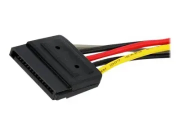 StarTech.com 6in SATA Power Y Splitter Cable Adapter
