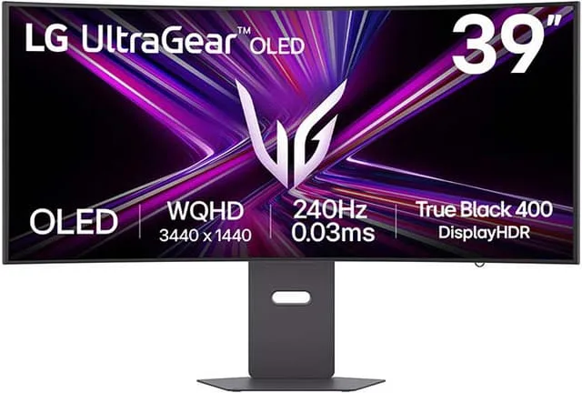 LG UltraGear 39GX900A 39" QHD/OLED/240Hz/0,03ms/65W gamingskärm