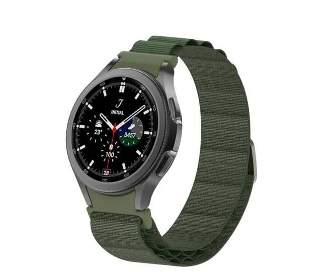Nylonarmband för Samsung Watch 7/6 Grön