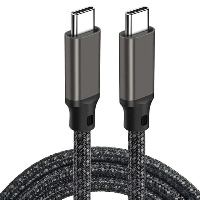 2M USB-C till USB-C snabbladdningskabel
