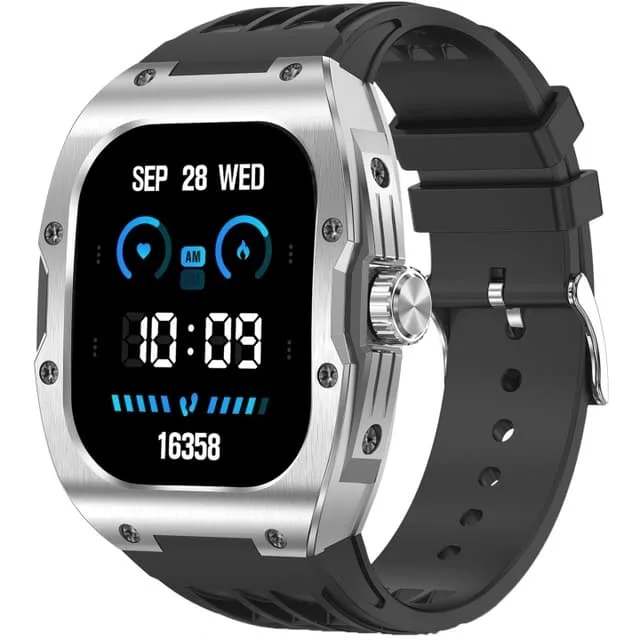 KSix Smartklocka Hero AMOLED - Svart