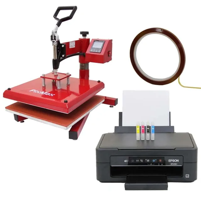 PixMax Värmepress 38 cm & Epson Skrivare