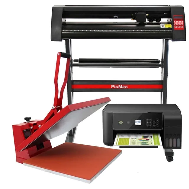 PixMax 50cm x 50cm Värmepress i Musselstil