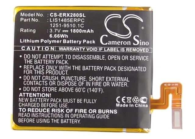eQuipIT Batteri för Sony Ericsson LIS1485ERPC 1840mAh