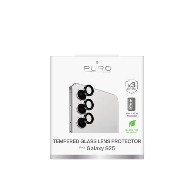Samsung Galaxy S25 Individual Camera Tempered Glass
