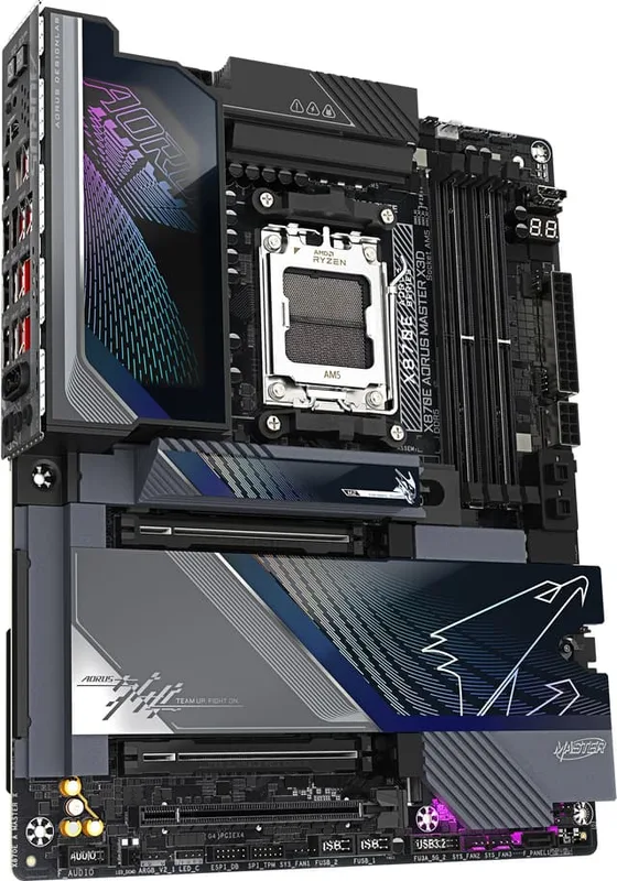 Gigabyte X870E AORUS MASTER X3D moderkort