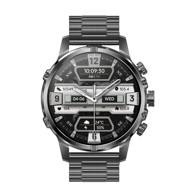 Smartwatch CF53 Svart stål