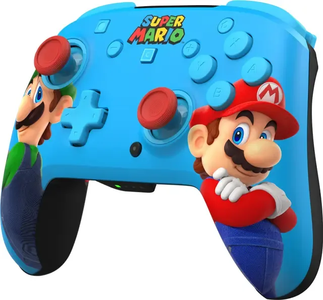Turtle Beach Rematch Switch 2 Mario & Luigi trådlös kontroll