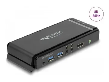 Delock DisplayPort 1.4 KVM Switch