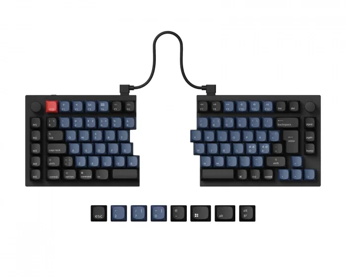 Keychron Q11 Hotswap Knob Split ISO Tangentbord