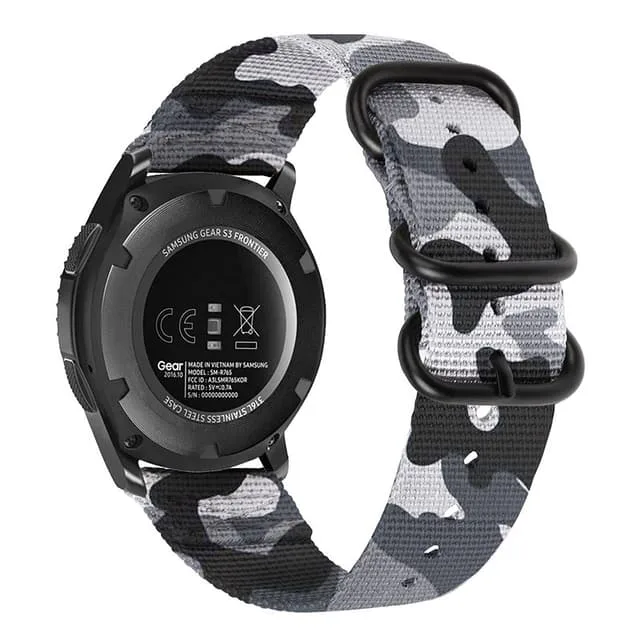 klockarmband nylon ersättningsremmar för Garmin Fenix 7 7X 6 6X Pro 5 5X Plus 3 HR Epix Gen 2