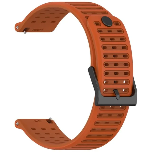 Flytande Silikon 22mm Klockarmband för Suunto Vertical 2