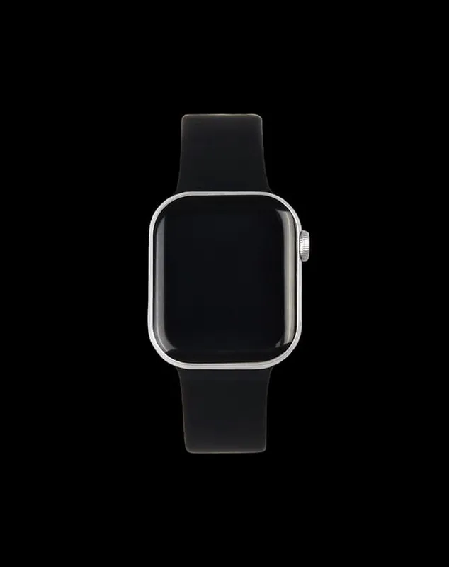 Silicone Watch Band Black