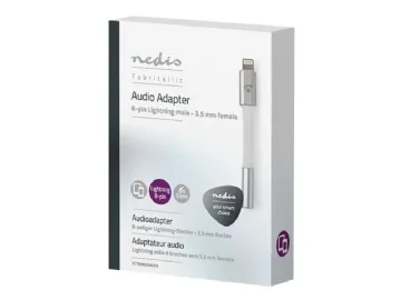 Apple Lightning Ljud Adapter 3.5mm