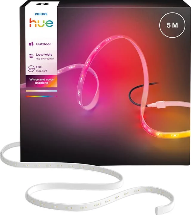 Philips Hue Flux Outdoor Lightstrip White and Color gradient 5m