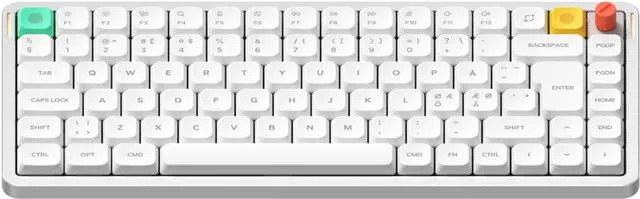 NuPhy Air75 V3 Brown Nano trådlöst gamingtangentbord