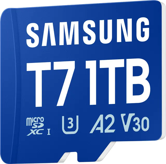 Samsung T7 micro SDXC minneskort (1 TB)