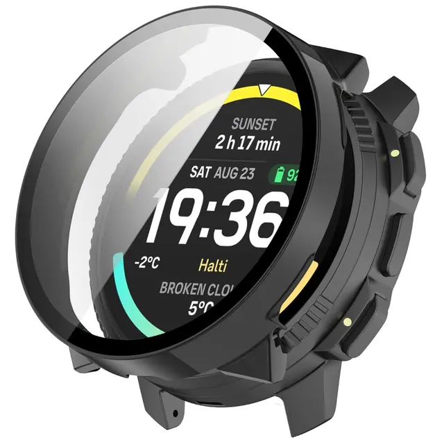 Skyddsfodral för Suunto Vertical 2: PC & Härdat Glas