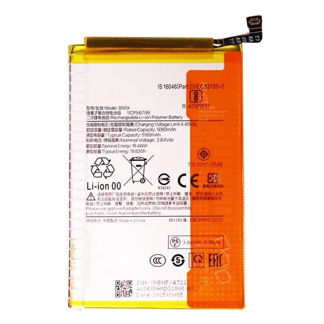 MTK Batteri För Xiaomi Redmi 14C 4G