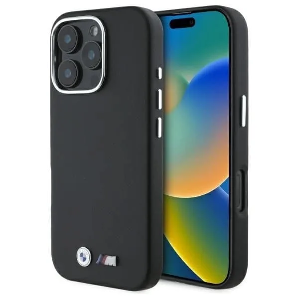 BMW Mobilskal till iPhone 16 Pro Max Smooth Full Wrapped Metal