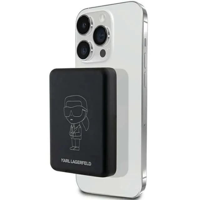 Karl Lagerfeld Trådlös Magsafe Powerbank 5000mAh NFT Outline Ikonik