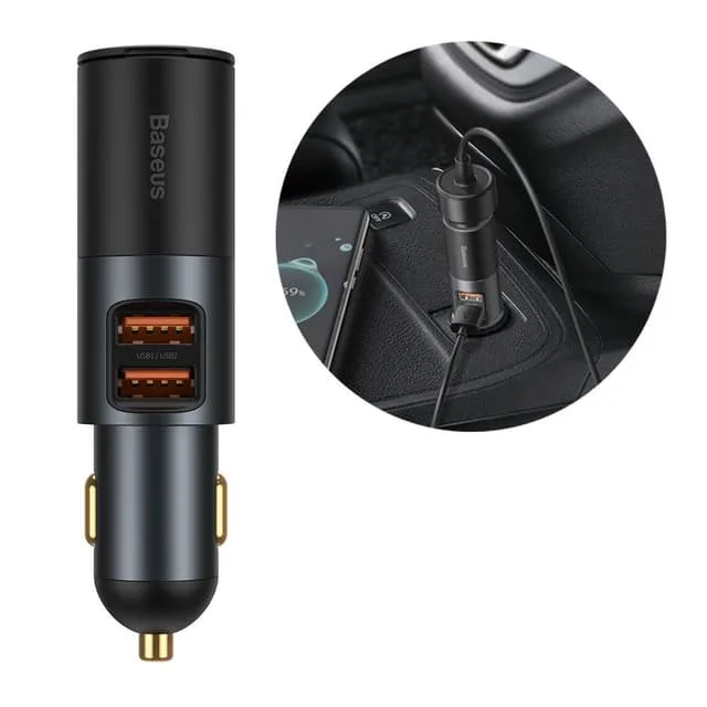 Baseus 2x USB-C Quick Charge Billaddare 120W