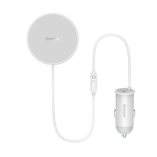 Baseus Magsafe Trådlös Billaddare 15W Luftventil Till Typ-C 25W