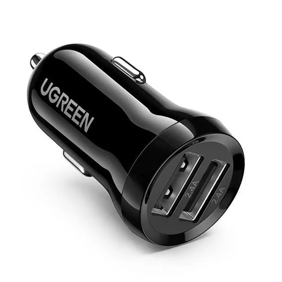 Ugreen 2x USB 24W 4.8A Billaddare