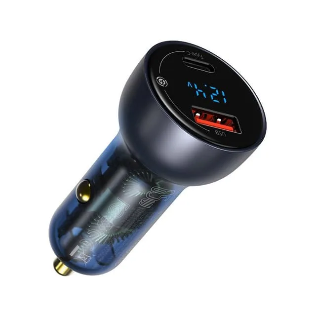 Baseus Billaddare USB/USB-C 65 W 5 A SCP