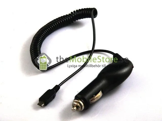 Billaddare till mobiler med microUSB port