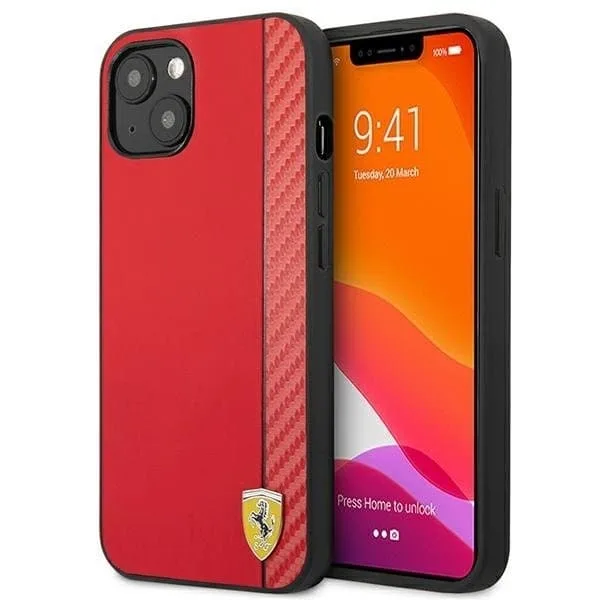 Ferrari On Track Carbon Stripe Skal iPhone 13 Mini