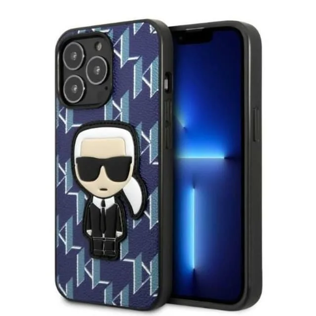 Karl Lagerfeld iPhone 13 Pro Max Skal Monogram Ikonik Patch