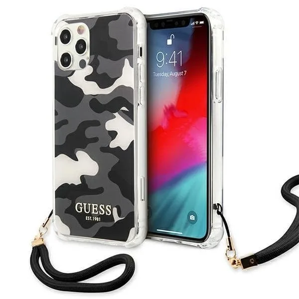 Guess iPhone 12 Pro Max Skal Camo Collection