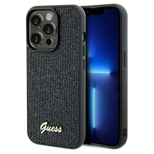 iPhone 13 Pro Skal Disco Script Metall PU