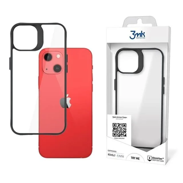 3MK iPhone 13 Skal Satin Armor Plus