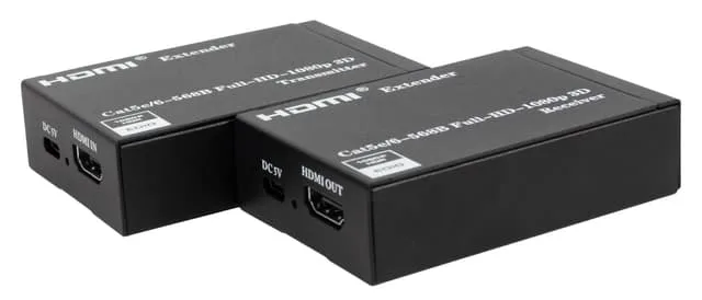 NÖRDIC HDMI-förlängare över Cat5e/6 med stöd för 3D, 1080p/60Hz och IR