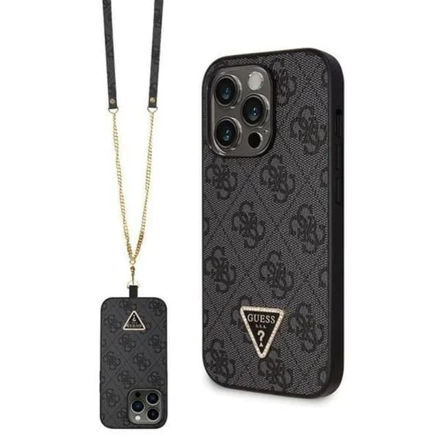 Guess Mobilskal till iPhone 14 Pro Crossbody Metall Logo